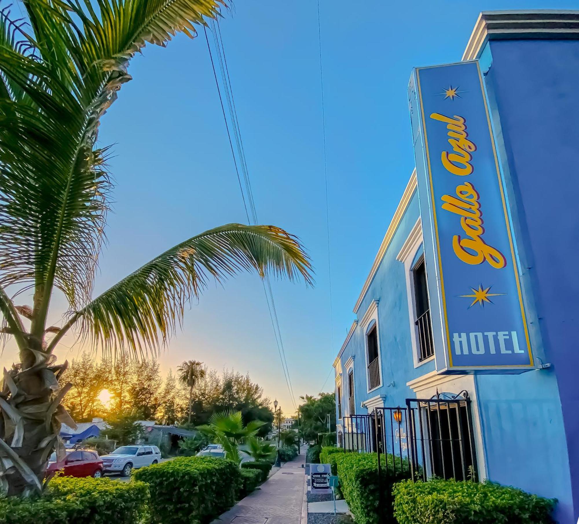 Gallo Azul Hotel, En El Corazon De Todos Santos Exterior photo